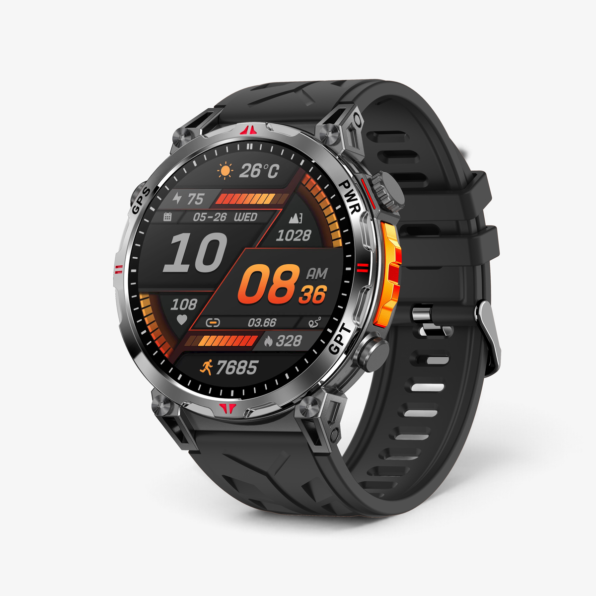 Muški Pametni Sat Military KC93 - Black