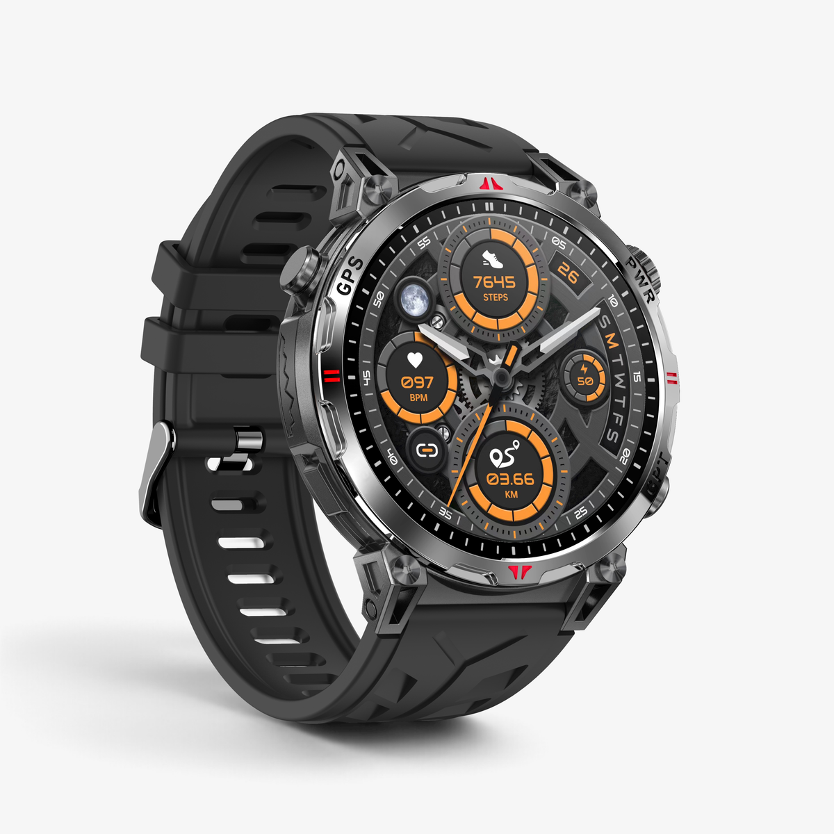 Muški Pametni Sat Military KC93 - Black