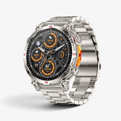 Muški Pametni Sat Military KC93 - Silver/Orange
