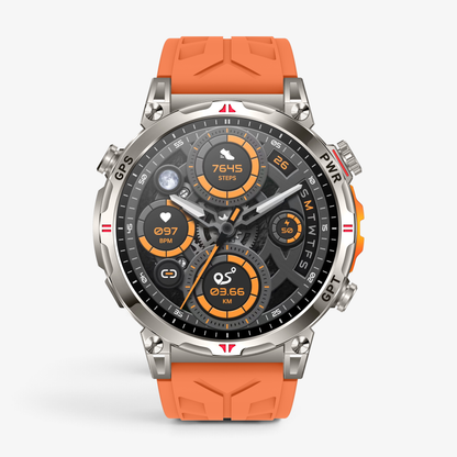 Muški Pametni Sat Military KC93 - Silver/Orange