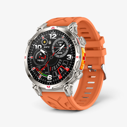 Muški Pametni Sat Military KC93 - Silver/Orange