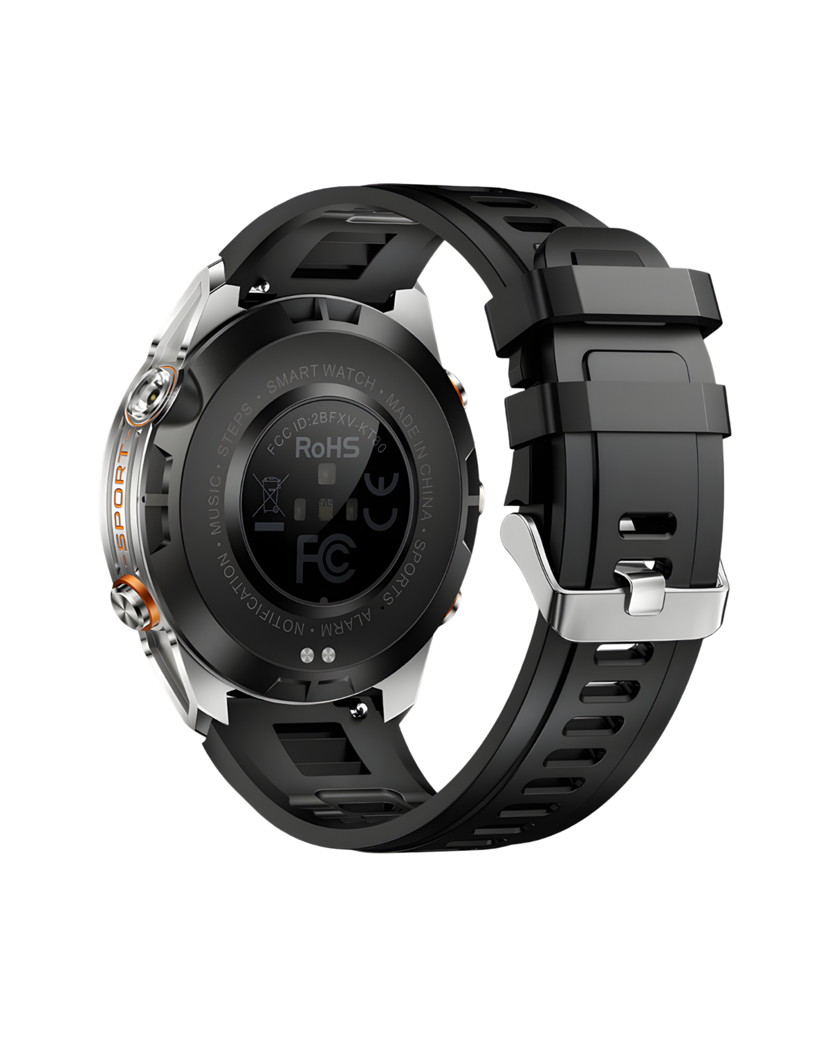 Muški Pametni Sat Military KT80 - Silver
