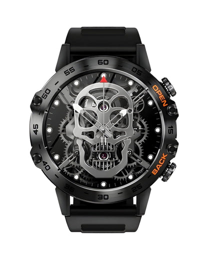 Muski pametni sat Military NX10 Metal Black ⌚️