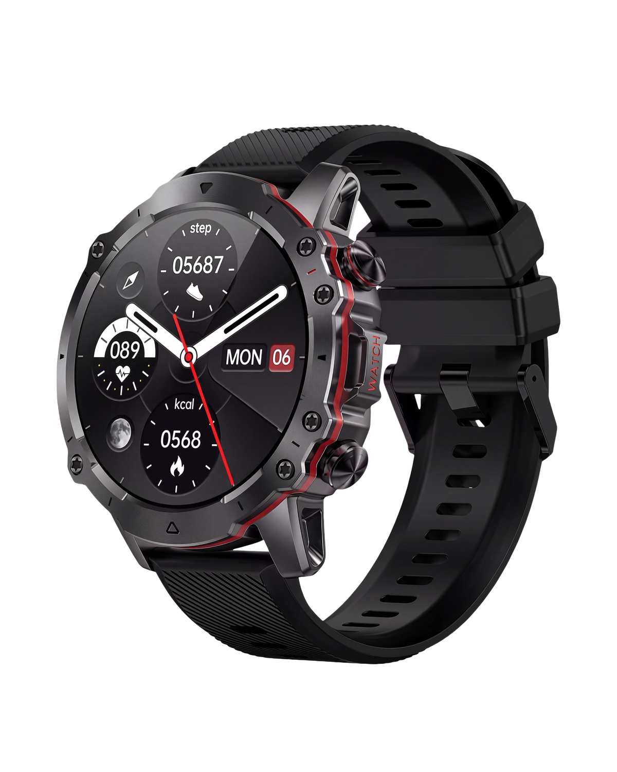 Muški Pametni Sat - Military ST1 Metal Black
