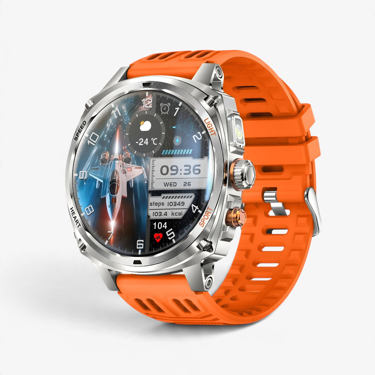 Muški Pametni Sat Military V95 - Orange