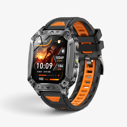 Muški Pametni Sat Orvex AK86 - Black/Orange