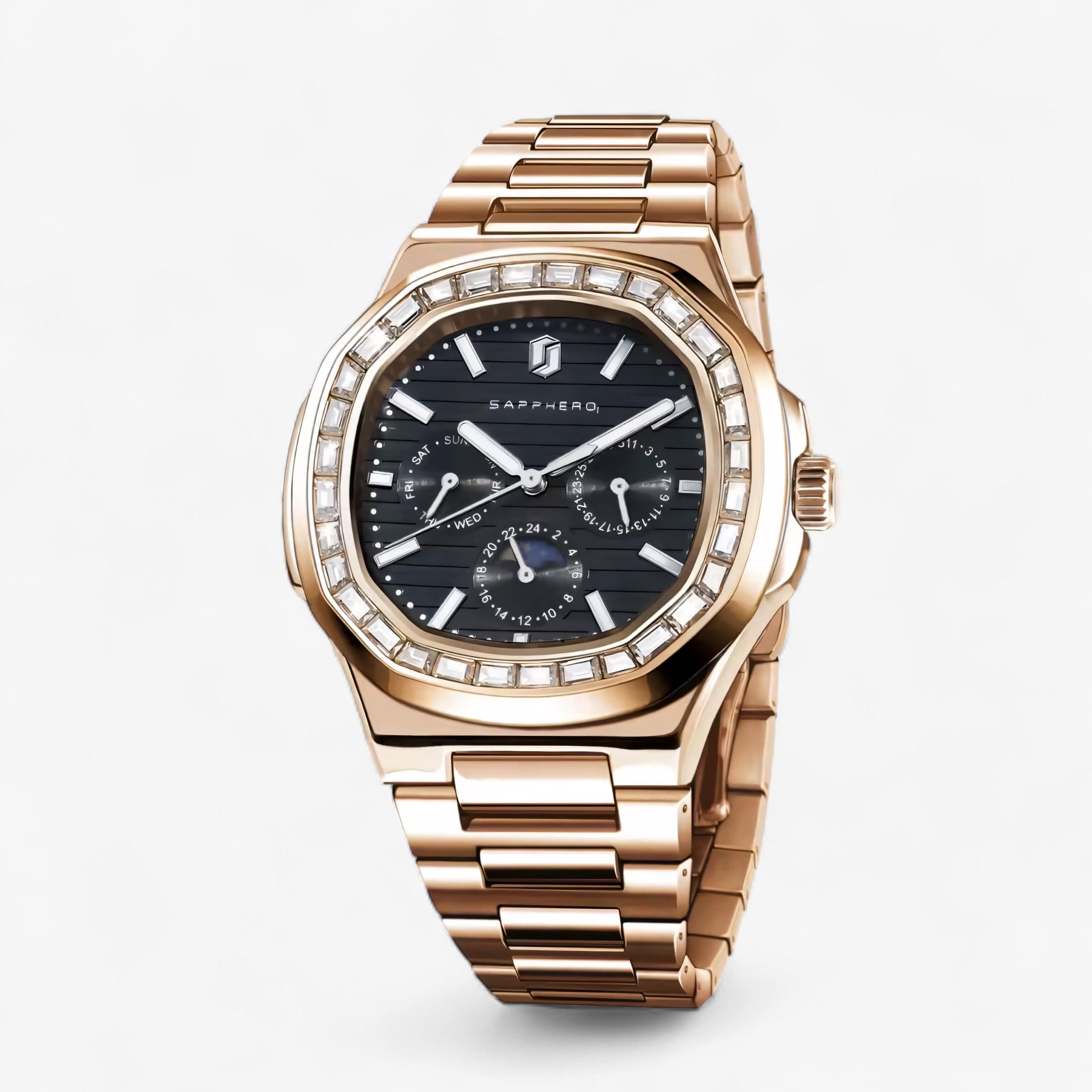 Muški Poslovni Sat SAPPHERO SO2201 - BLACK GOLD