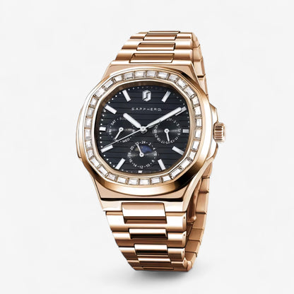 Muški Poslovni Sat SAPPHERO SO2201 - BLACK GOLD