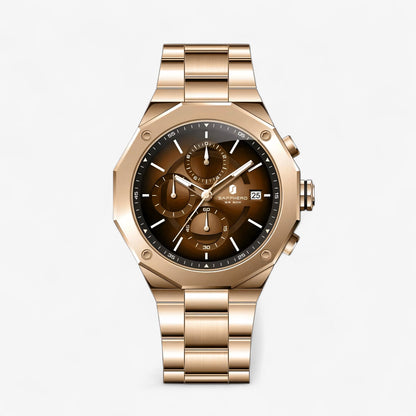 Muški Poslovni sat Sapphero SO2203 - Gold