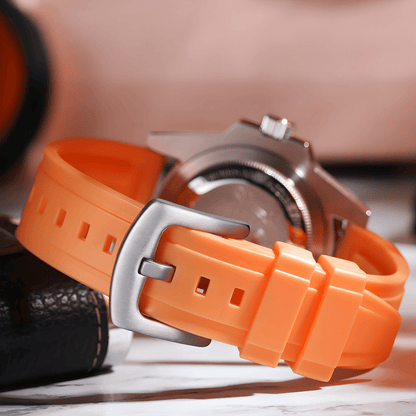 Muški Ronilački Sat ADDIESDIVE AD2040 - Silver/Orange