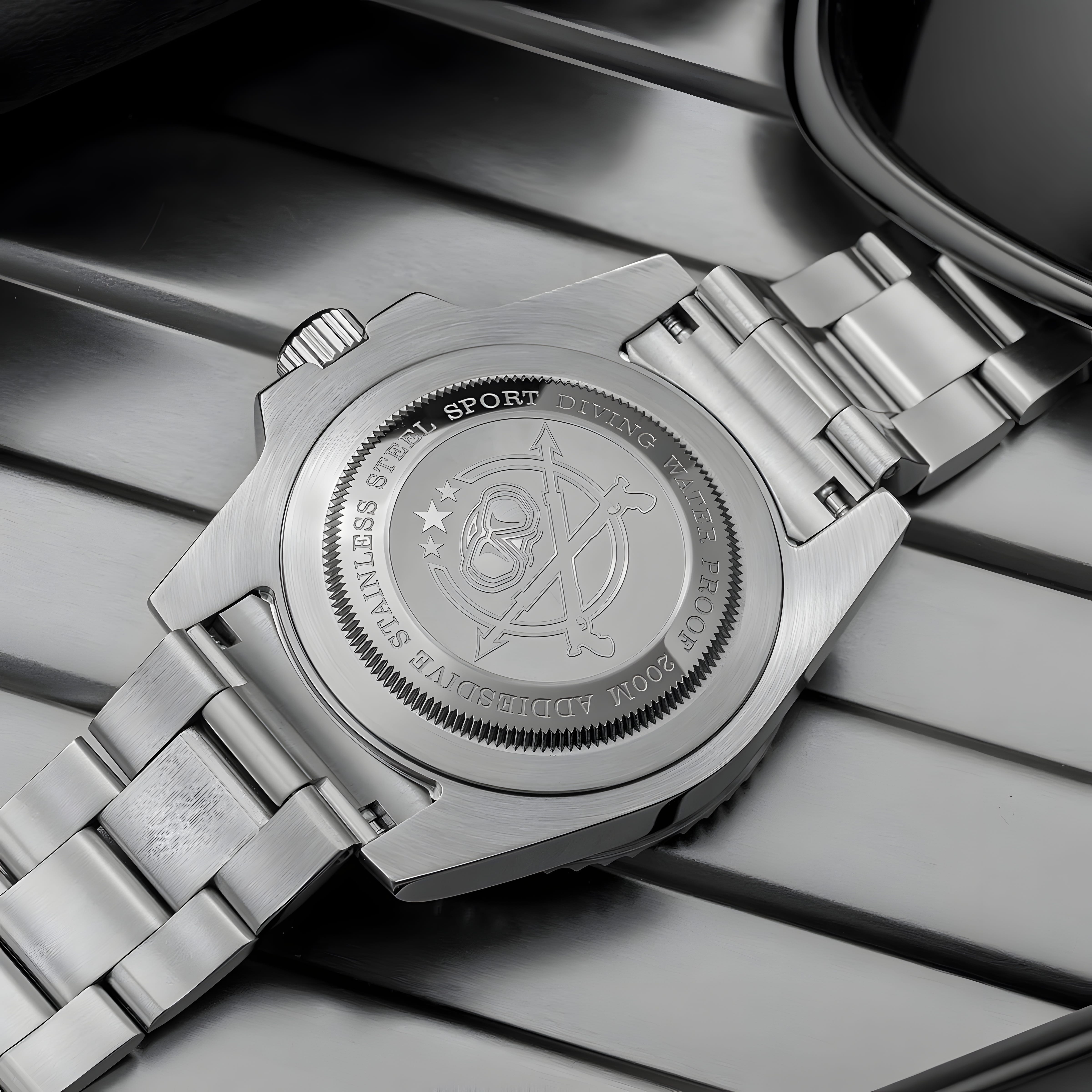 Muški Ronilački Sat ADDIESDIVE AD2089 - Black