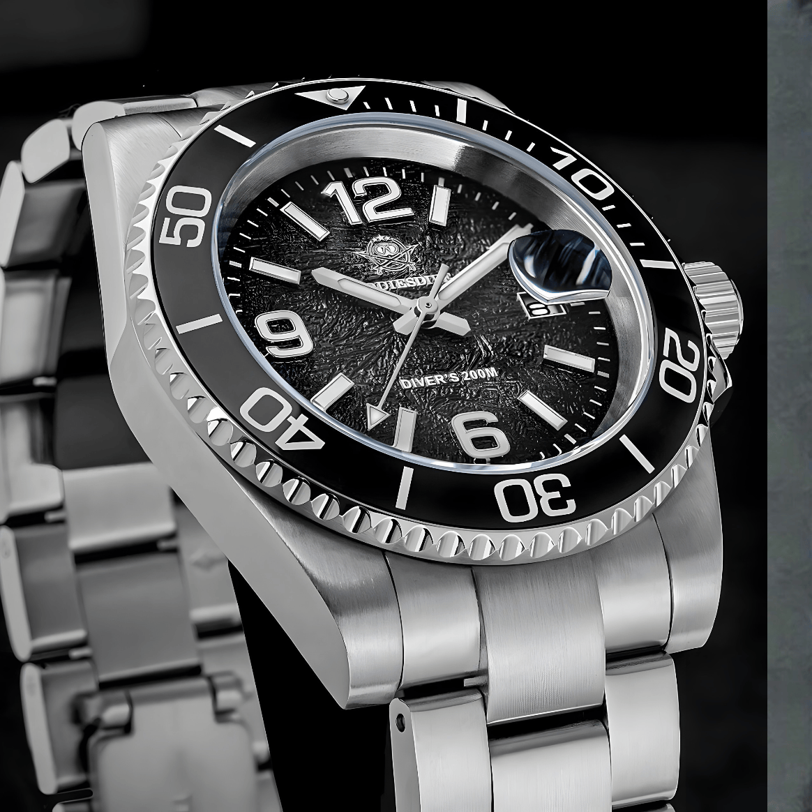 Muški Ronilački Sat ADDIESDIVE AD2513 - Black