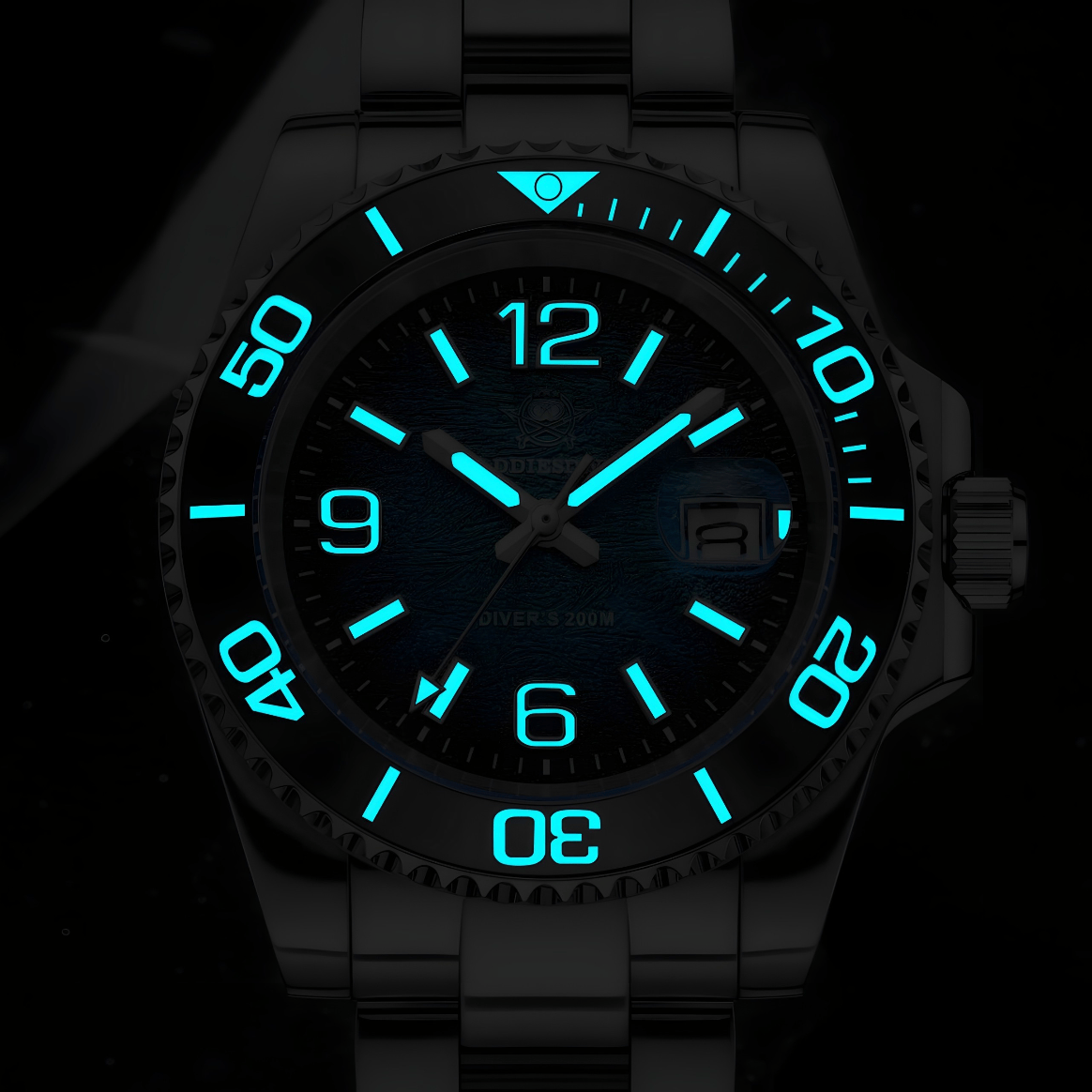 Muški Ronilački Sat ADDIESDIVE AD2513 - Black