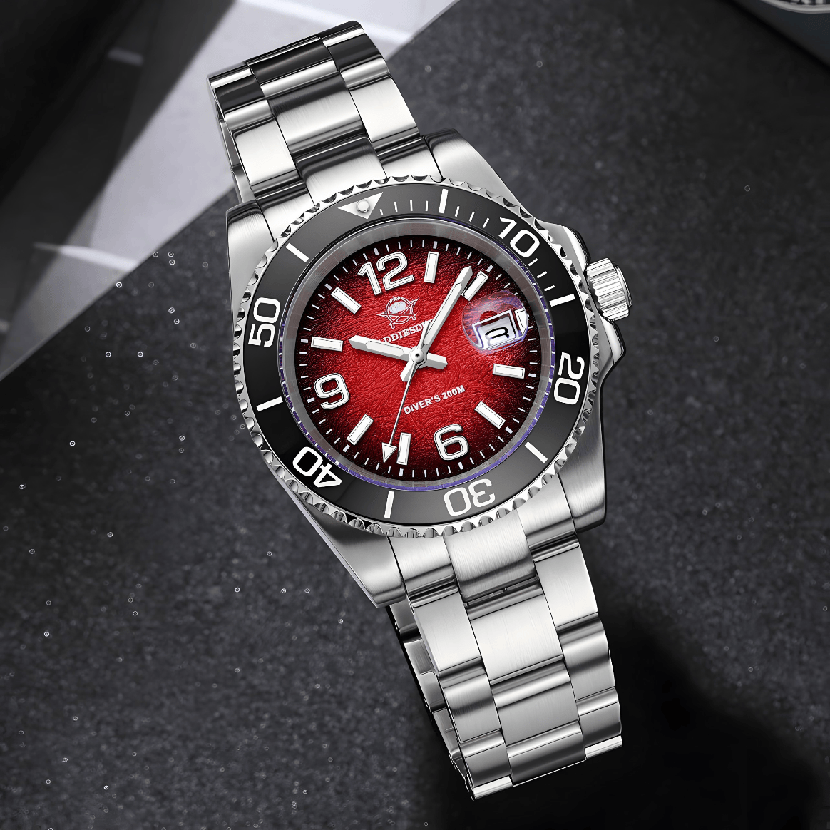 Muški Ronilački Sat ADDIESDIVE AD2513 - Red