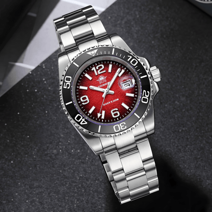 Muški Ronilački Sat ADDIESDIVE AD2513 - Red