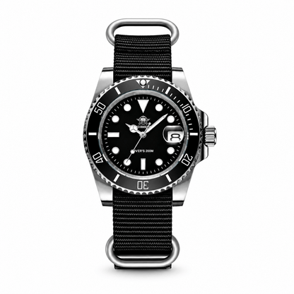 Muški Ronilački Sat ADDIESDIVE MY-H3 - Black Diver