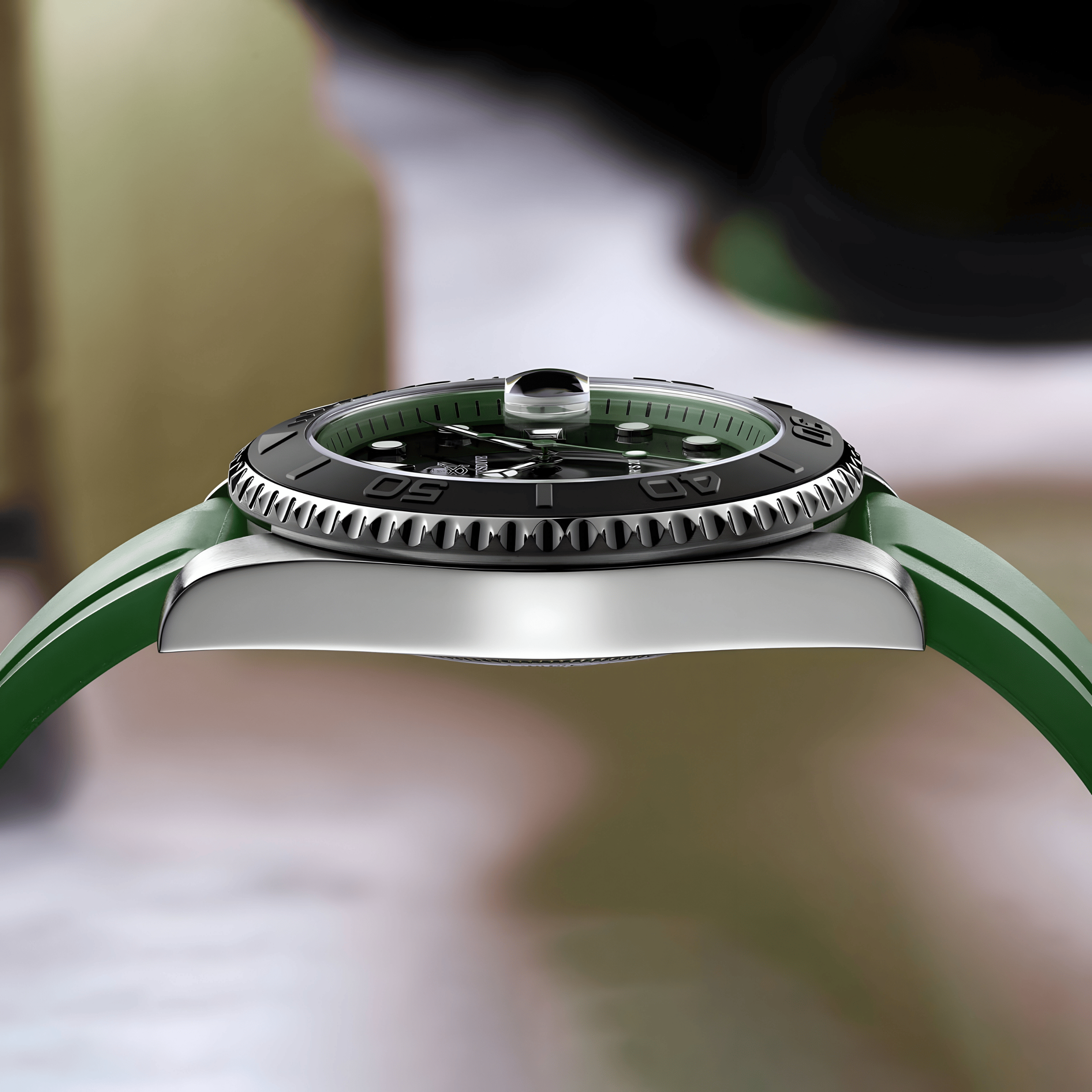 Muški Sat ADDIESDIVE AD2040 - Zelena Boja