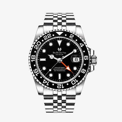 Muški Sat BBM Atlas Explorer GMT - Bruce Wayne