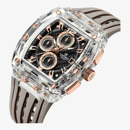 Muški sat NaviForce NF7105 - Siva Boja - CHRONOTREK