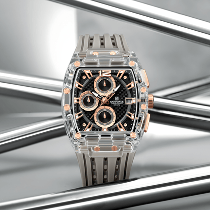 Muški sat NaviForce NF7105 - Siva Boja - CHRONOTREK