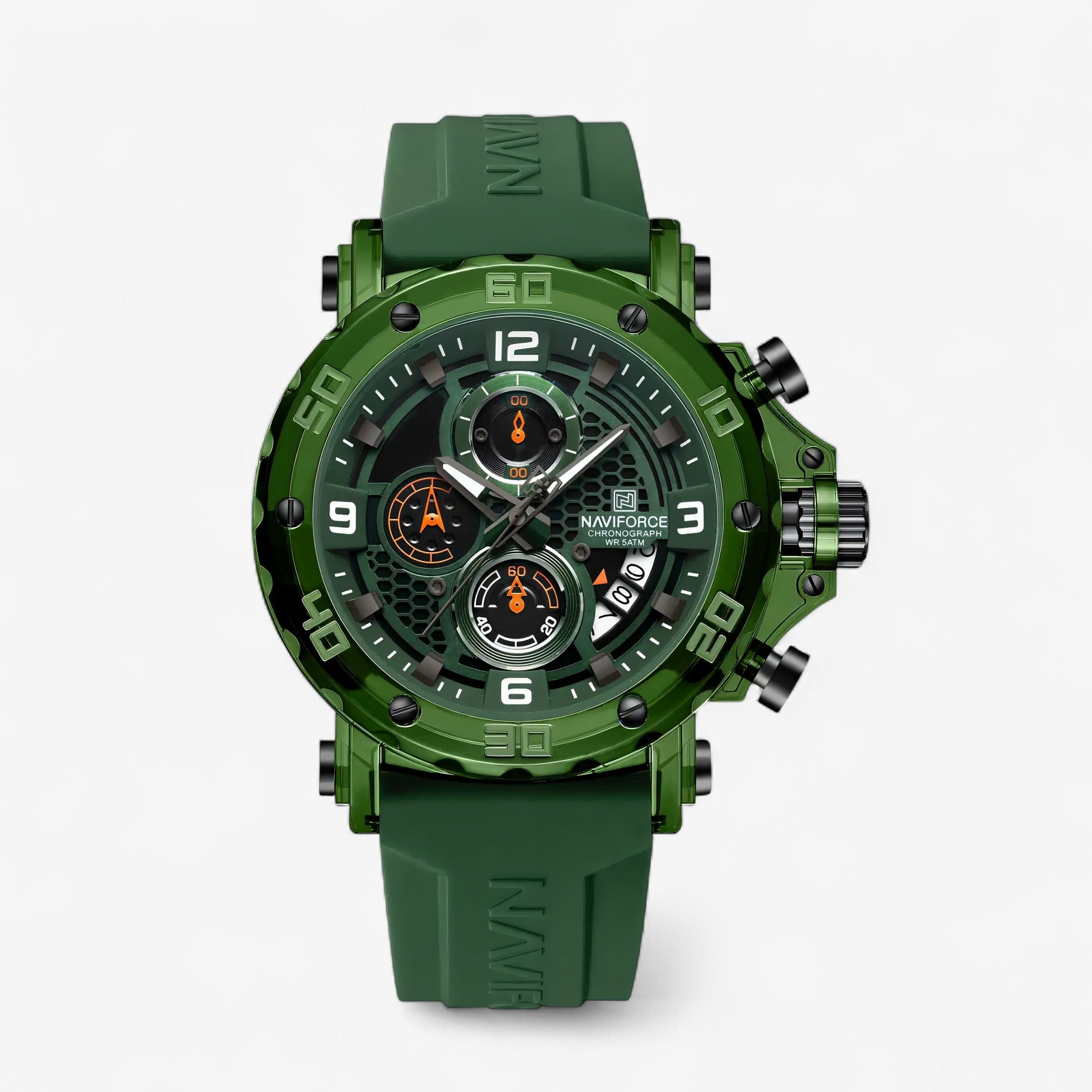 Muški sat NaviForce NF7123 - Zelena Boja