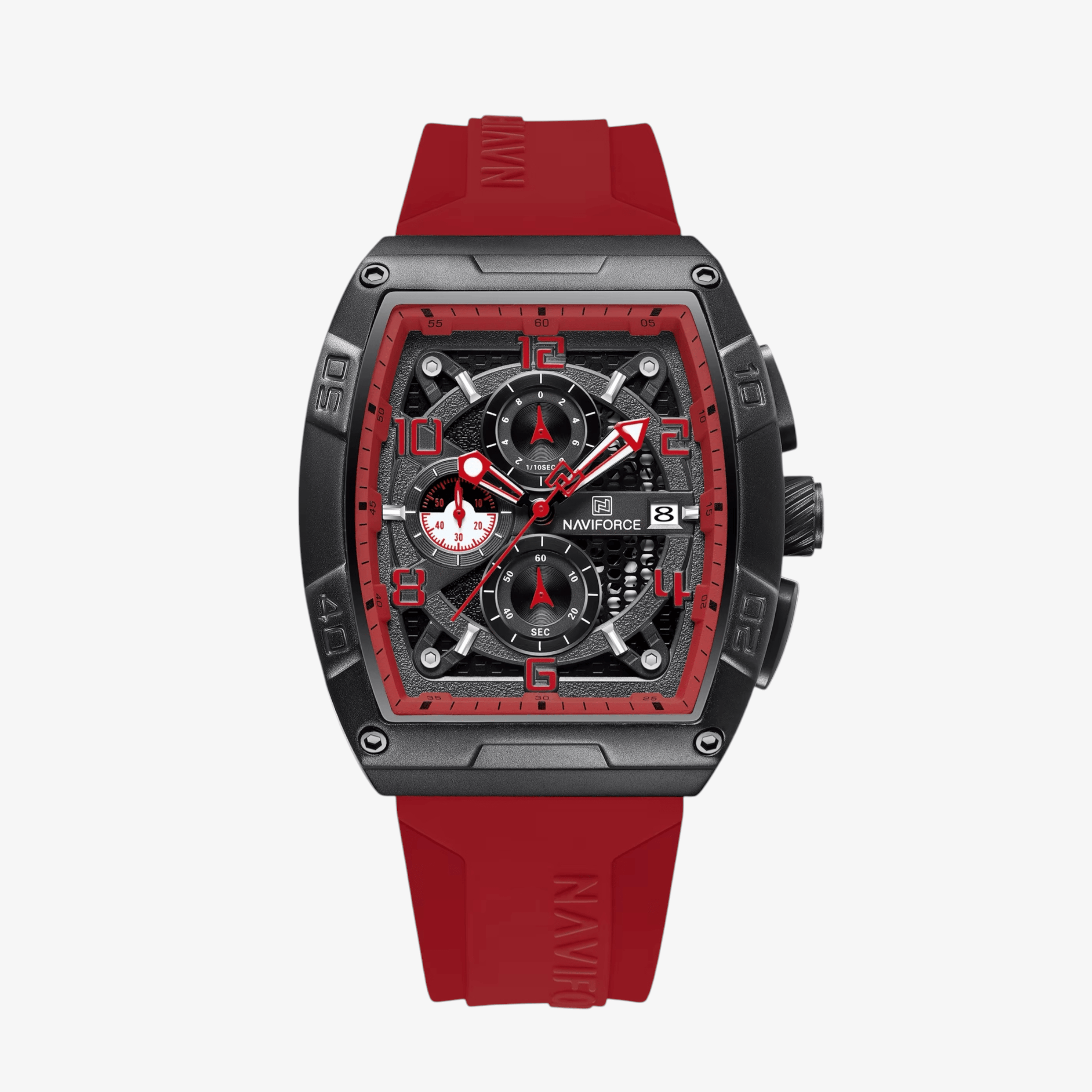 Muški Sat NaviForce NF8052 – Crvena Boja