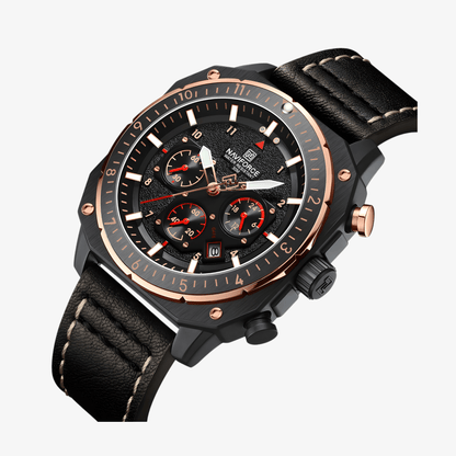 Muški Sat Naviforce NF8057 Pilot’s - Braon-Zlatna Boja