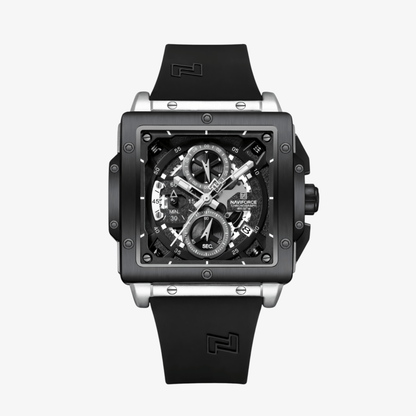 Muški sat NaviForce NF8064 Arrival - Black-Silver