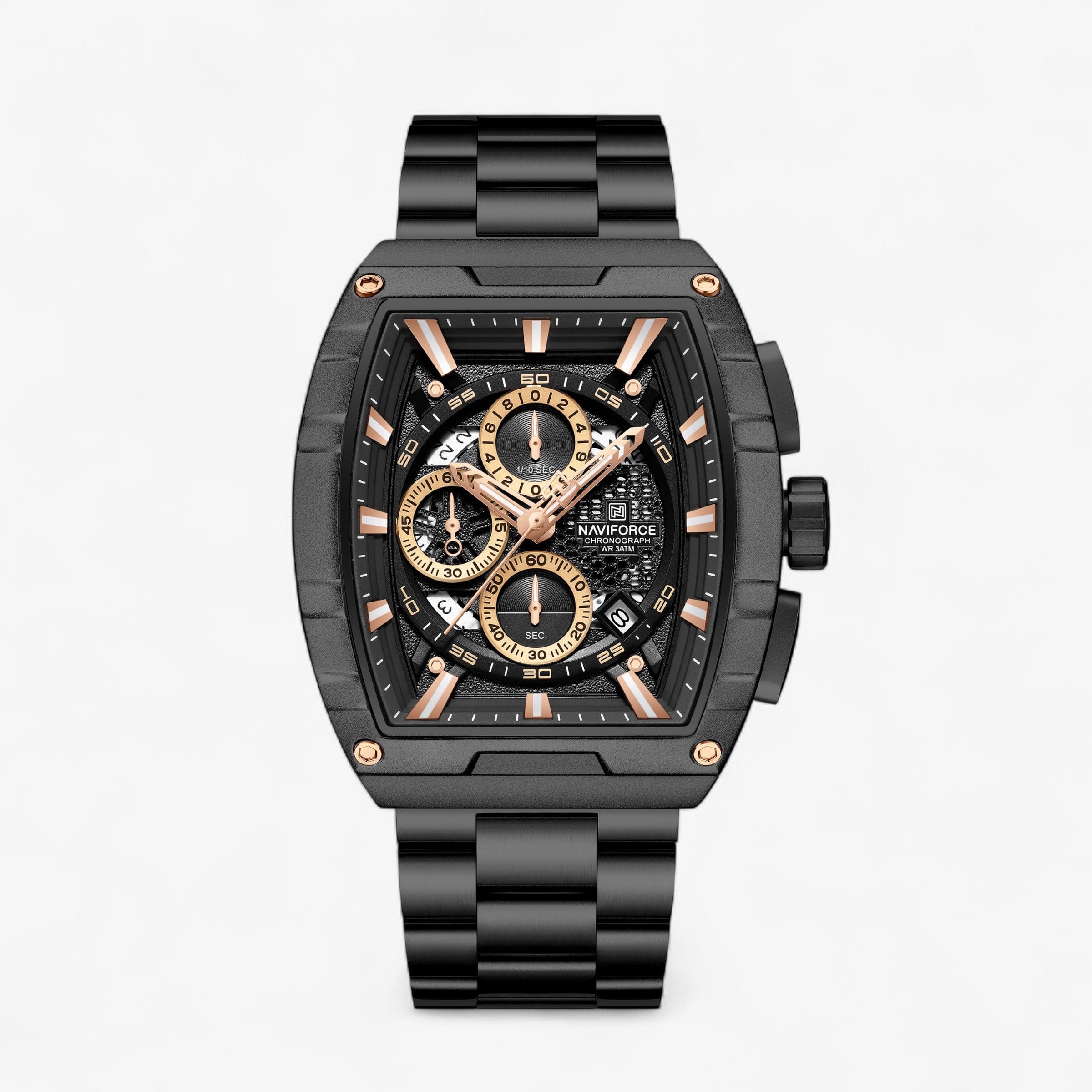 Muški Sat NaviForce NF8066 - Crna-Rose Gold Boja