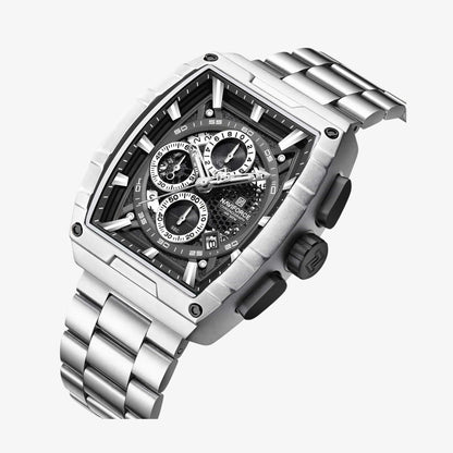 Muški sat Naviforce NF8066 u srebrnoj boji – sportsko-elegantan dizajn sa hronografom