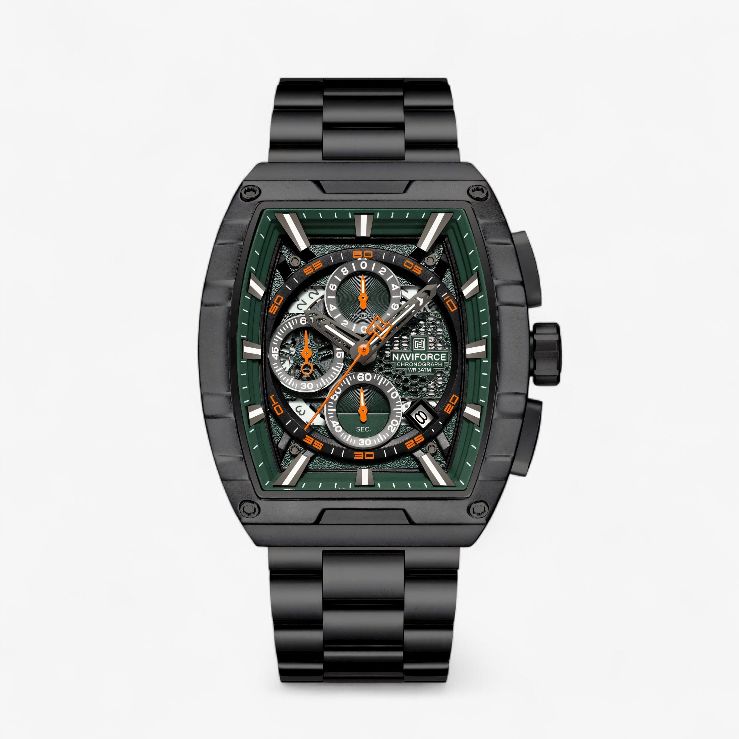 Muški Sat NaviForce NF8066 - Zeleno-Crna Boja