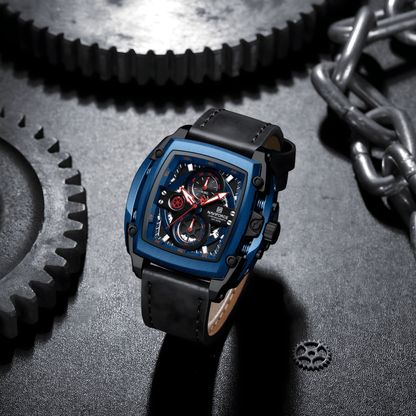 Muški Sat NaviForce NF8067 – Plavo-Crna Boja