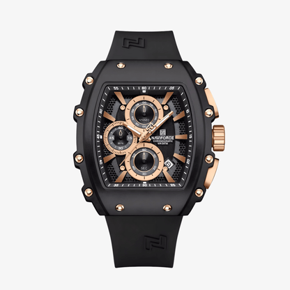 Muški Sat NaviForce NF8070 Armox - Black-Rose Gold