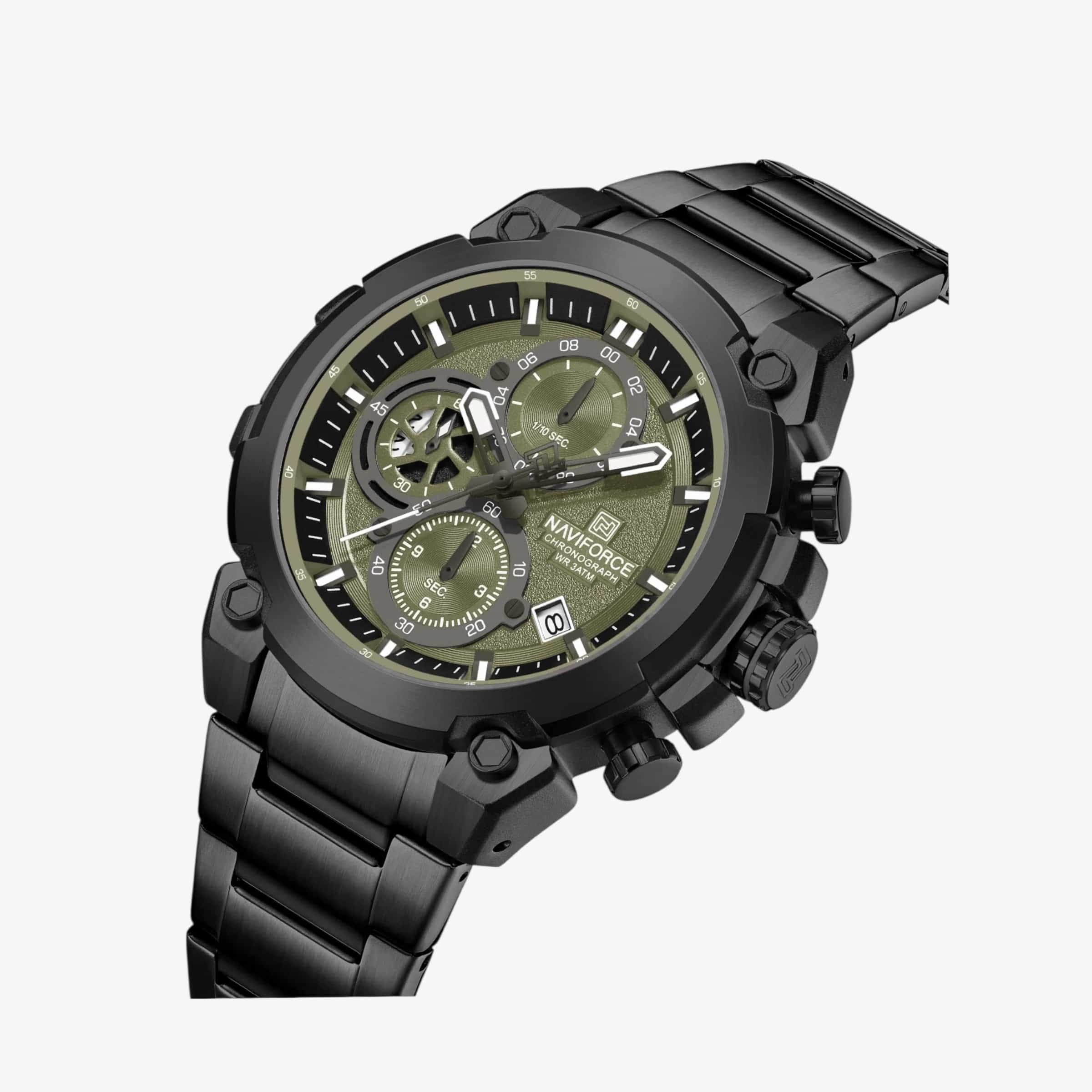 Muški sat NaviForce NF8071 Striker - Green