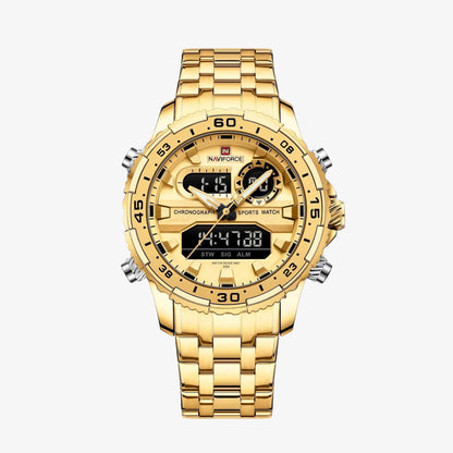 Muški Sat Naviforce NF9234 – Zlatna Boja