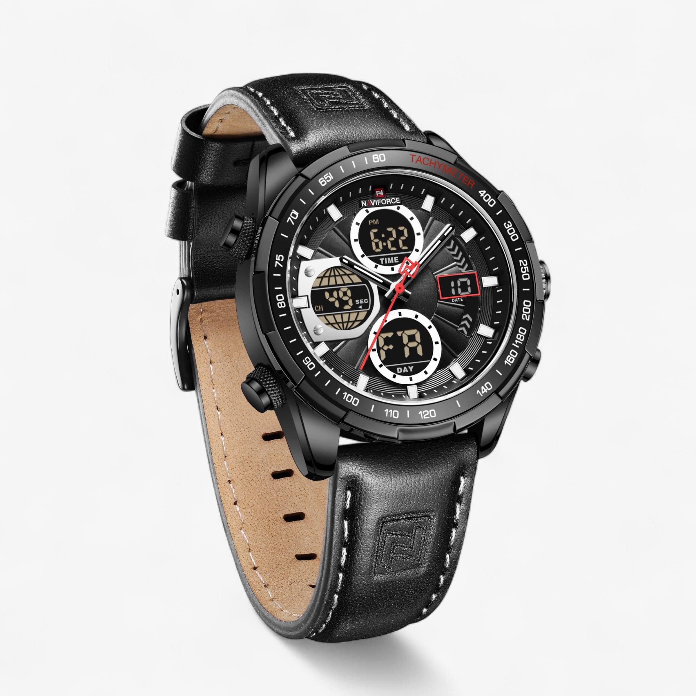 Muški Sat NaviForce Ranger NF9197 - Crna Boja