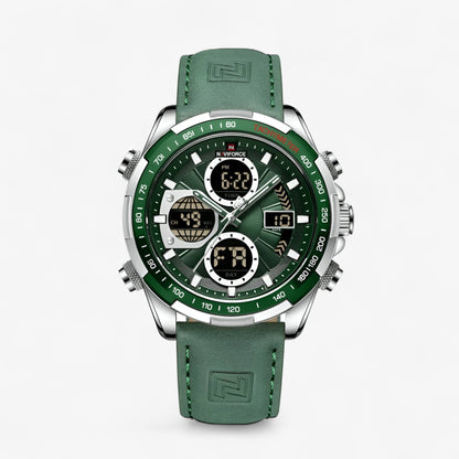 Muški Sat NaviForce Ranger NF9197 - Zelena Boja