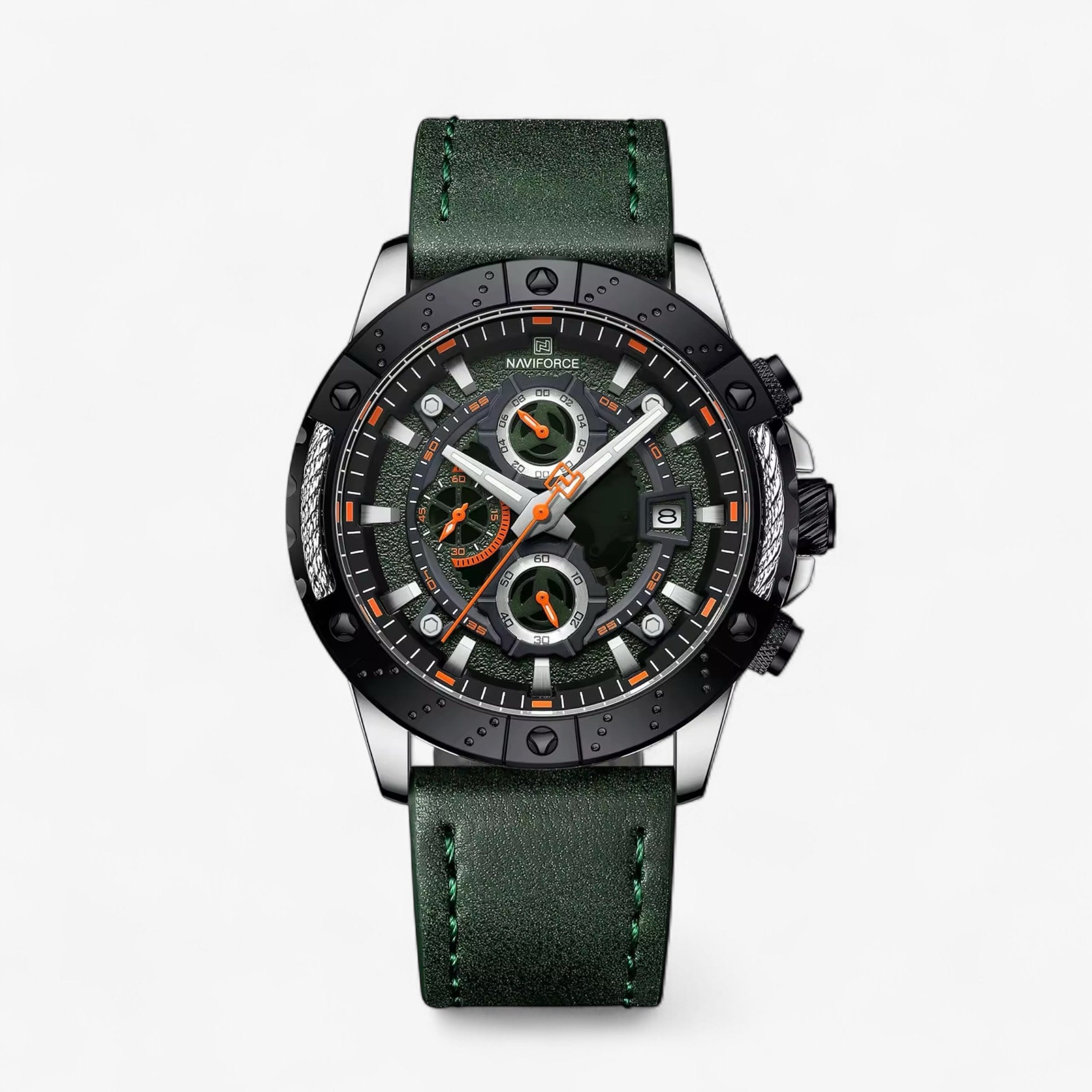 Muški sat NaviForce - Zelena Boja