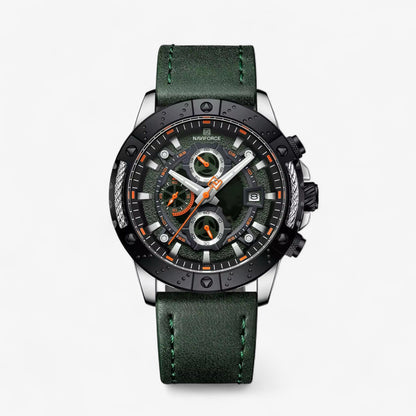 Muški sat NaviForce - Zelena Boja