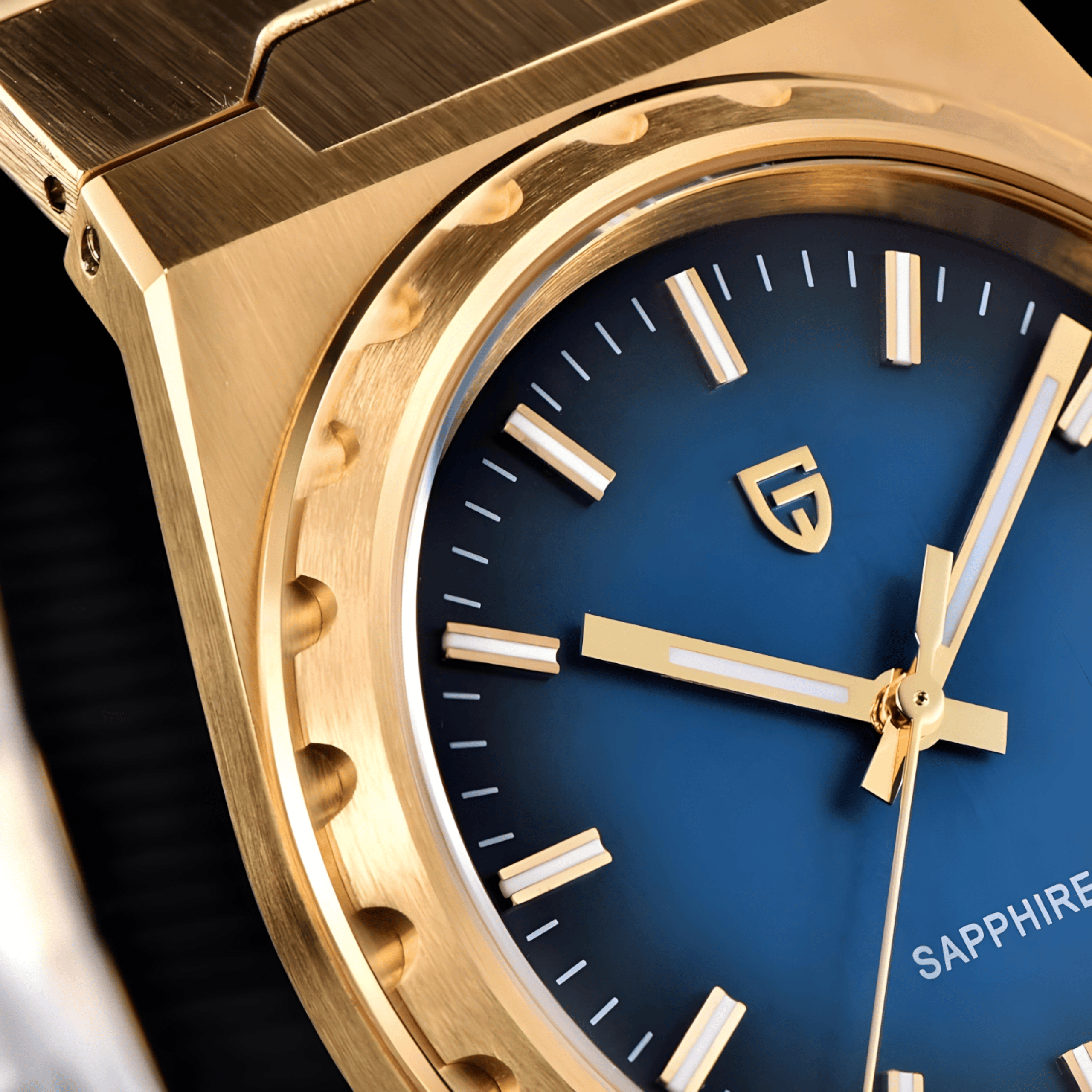 Muški Sat Pagani Design PD-YS020 Explorer - Gold/Blue