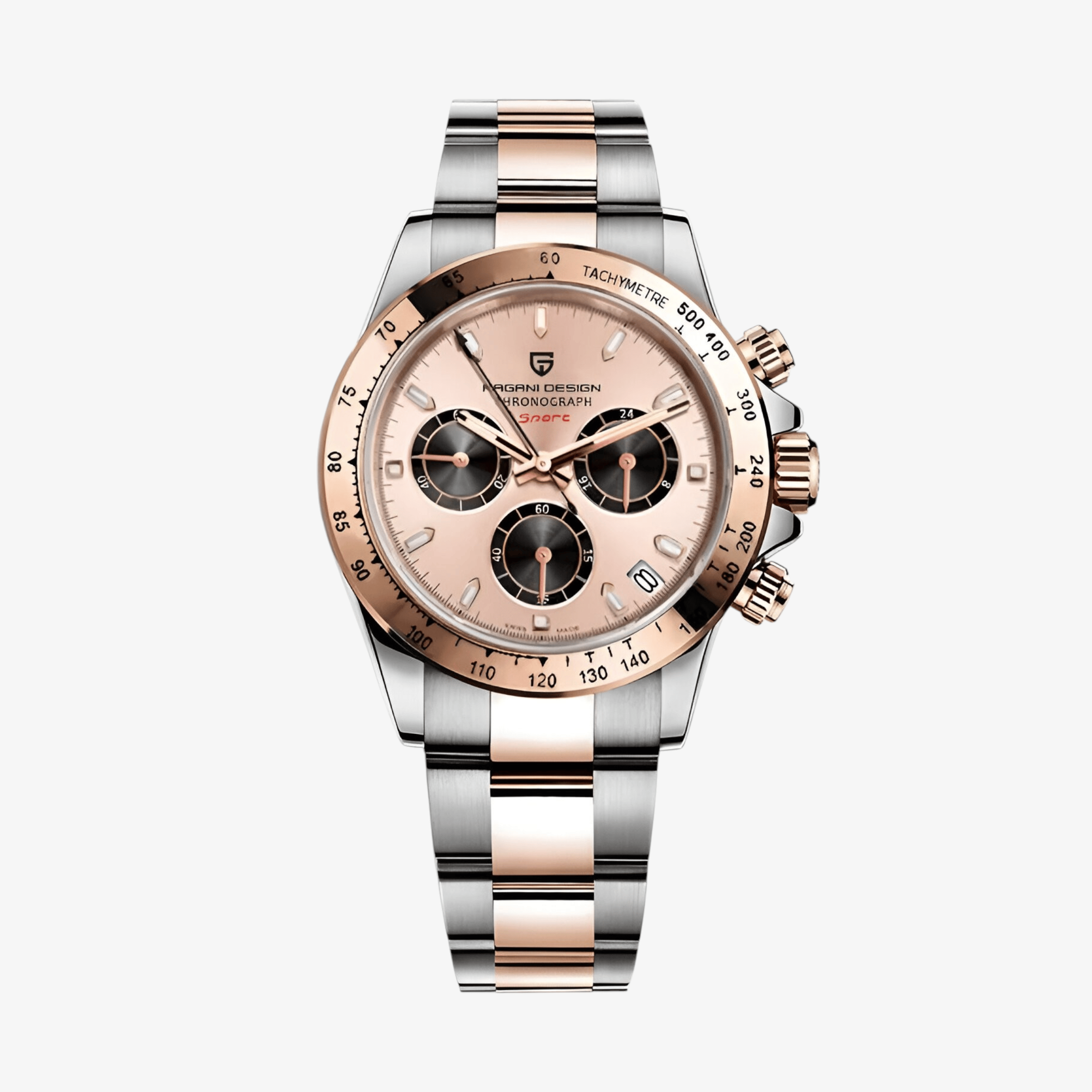 Muški Sat Pagani Design PD1644 Daytona Metal - Rose Gold