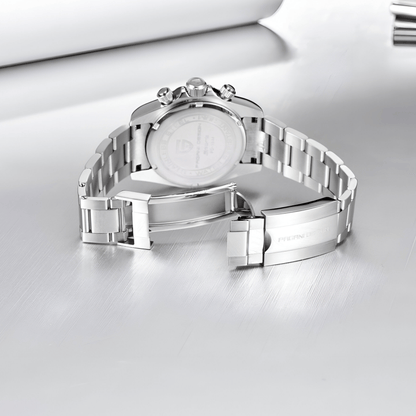 Muški Sat Pagani Design PD1644 Daytona Metal - White