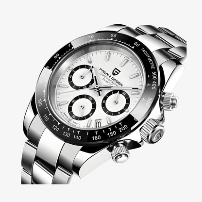 Muški Sat Pagani Design PD1644 Daytona Metal - White