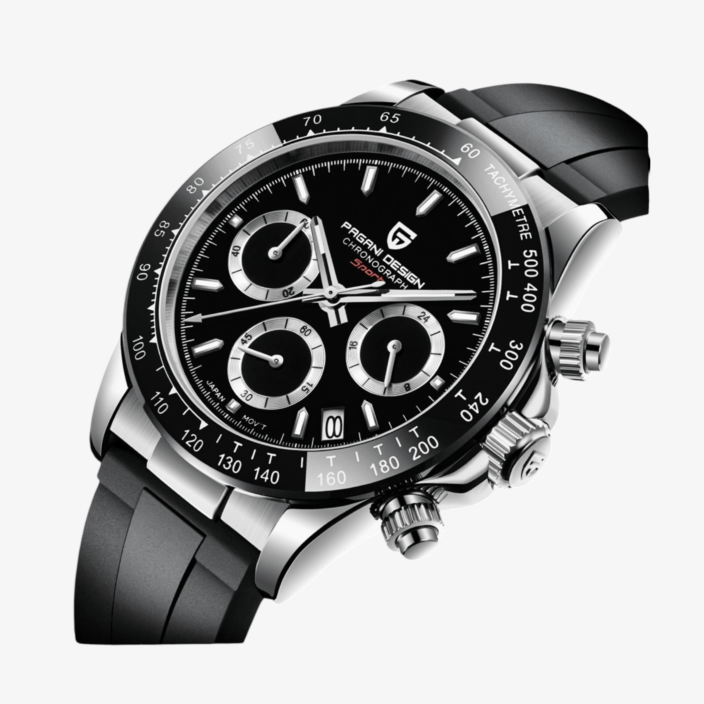 Muški Sat Pagani Design PD1664 Daytona - Black