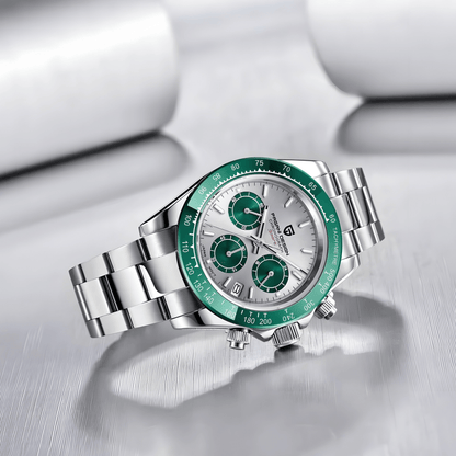 Muški Sat Pagani Design PD1664 Daytona Metal - Green