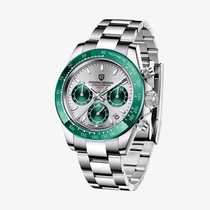 Muški Sat Pagani Design PD1664 Daytona Metal - Green