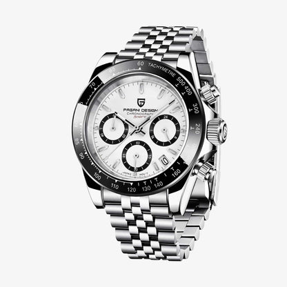 Muški Sat Pagani Design PD1664 Daytona Metal - White