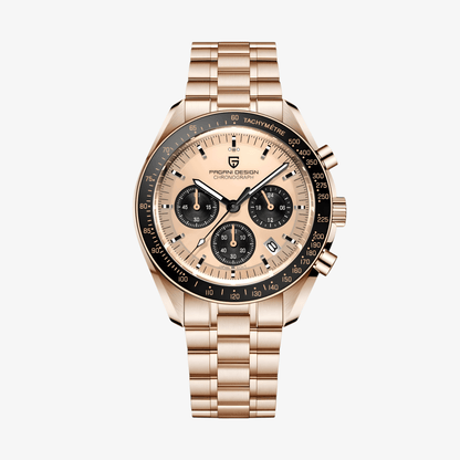 Muški Sat Pagani Design PD1701 Speedmaster - Rose Gold