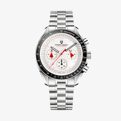 Muški Sat Pagani Design PD1701 - White & Red Speedmaster