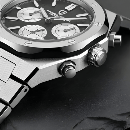 Muški Sat Pagani Design PD1707 Chronograph Metal - Black
